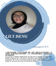 Book an Appointment with Lily Deng for Chinese Massage