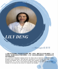 Book an Appointment with Lily Deng for Chinese Massage